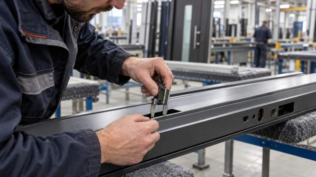 Co producent drzwi zewnętrznych sprawdza przed rozpoczęciem produkcji?