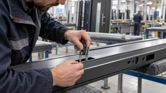 Co producent drzwi zewnętrznych sprawdza przed rozpoczęciem produkcji?